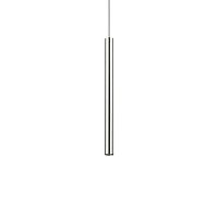 Светильник подвесной LED ULTRATHIN SP D040 ROUND CROMO Ideal Lux хром 1 лампа, основание хром в стиле современный трубочки