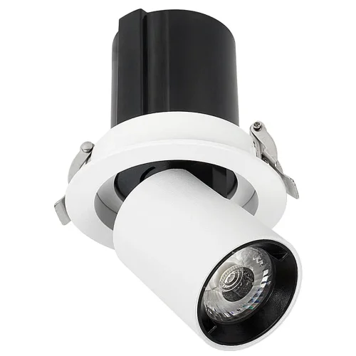 Светильник точечный LED Dorsum WTD.O30.067.30.10 Wertmark белый на 1 лампу, основание белое в стиле хай-тек современный круглый