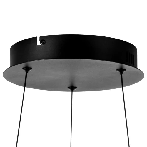 Светильник подвесной LED Saturno 749487 Lightstar чёрный на 1 лампу, основание чёрное в стиле хай-тек современный фото 4