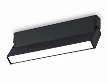 Светильник накладной LED Track System TA1821 Ambrella light чёрный 1 лампа, основание чёрное в стиле хай-тек современный 