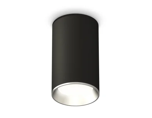 Светильник накладной Techno spot XS6323003 Ambrella light чёрный 1 лампа, основание чёрное в стиле модерн круглый