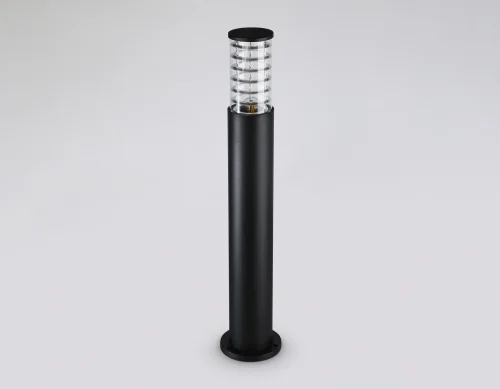 Парковый светильник ST2536 Ambrella light уличный IP54 чёрный 1 лампа, плафон прозрачный в стиле хай-тек современный E27 фото 5
