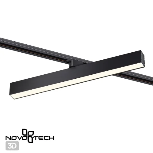 Трековый светильник однофазный Iter 358851 Novotech чёрный для шинопроводов серии Iter фото 5
