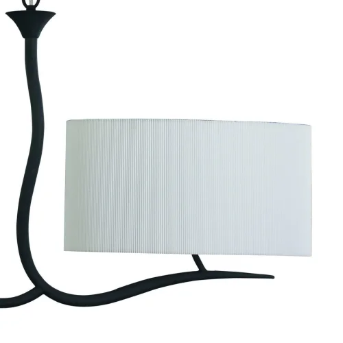 Люстра подвесная  EVE FORJA - P. CREMA 1150 Mantra белая на 4 лампы, основание серое в стиле современный  фото 5
