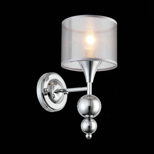 Бра Pazione SLE107101-01 Evoluce серый серебряный на 1 лампа, основание хром в стиле современный  фото 3