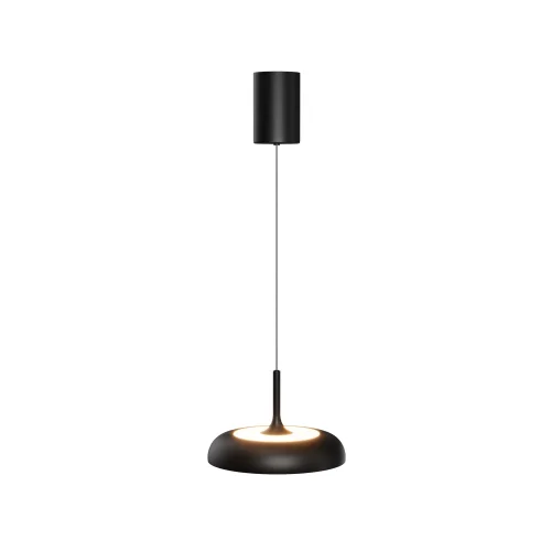 Светильник подвесной LED Gerhard MOD189PL-L30B3K Maytoni чёрный на 1 лампу, основание чёрное в стиле современный 