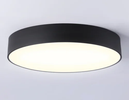 Светильник потолочный LED Air Alum FV5533 Ambrella light чёрный 1 лампа, основание чёрное в стиле современный хай-тек  фото 2