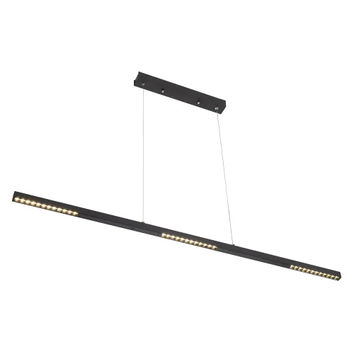 Светильник подвесной LED Edge CL720011N Citilux чёрный на 1 лампу, основание чёрное в стиле современный хай-тек линейный фото 2