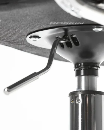 Офисное кресло набор 2 шт. SET-2 9400-LM TERRY, цвет сиденья черный велюр (MJ9-101), цвет основания хромированная сталь Dobrin, /велюр, ножки/металл/хром, размеры - 810*950***580*580 фото 11