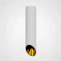 Светильник потолочный 45° lamps by Via H35 White 194970-26 ImperiumLoft золотой на 1 лампу, основание белое в стиле современный Светильник потолочный 45° lamps by Via H35 White 194970-26 ImperiumLoft золотой на 1 лампу, основание белое в стиле современный