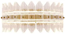 Бра LED Mirabella 4754-1W Favourite прозрачный на 1 лампу, основание латунь в стиле современный 
