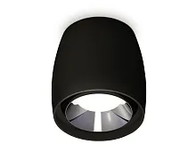 Светильник накладной Techno spot XS1142003 Ambrella light чёрный 1 лампа, основание чёрное в стиле хай-тек современный круглый