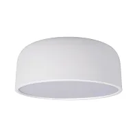 Светильник потолочный LED Axel 10201/350 White LOFT IT белый 1 лампа, основание белое в стиле современный тарелка
