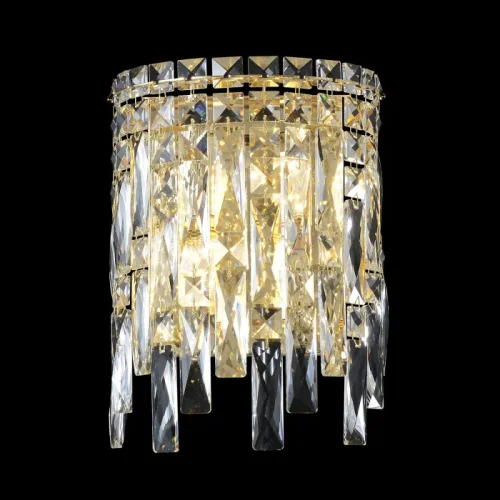 Бра ABRIL AP2 GOLD Crystal Lux прозрачный на 2 лампы, основание золотое в стиле классический фото 4 Бра ABRIL AP2 GOLD Crystal Lux прозрачный на 2 лампы, основание золотое в стиле классический фото 4