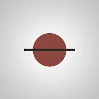 Настенный светильник LIBERTY WALL D76 Red 209061-23 ImperiumLoft красный на 1 лампу, основание чёрное в стиле современный 