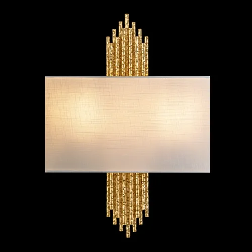 Бра Poema 10458 Gold LOFT IT белый на 2 лампы, основание золотое в стиле современный арт-деко фото 2