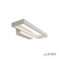 Бра LED Edge X050310 WH iLedex белый на 1 лампу, основание белое в стиле хай-тек современный 