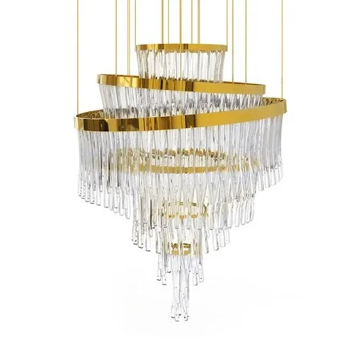 Светильник подвесной DAUPHIN A Grey 151867-26 ImperiumLoft серый на 1 лампу, основание золотое в стиле лофт современный фото 26 Светильник подвесной DAUPHIN A Grey 151867-26 ImperiumLoft серый на 1 лампу, основание золотое в стиле лофт современный фото 26