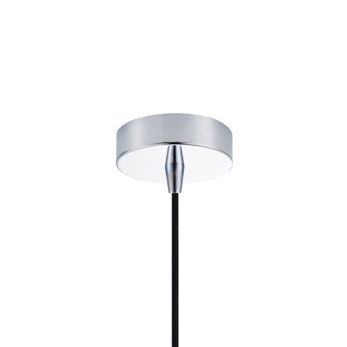 Светильник подвесной Corruga 2189-1P Favourite серый прозрачный 1 лампа, основание хром в стиле современный выдувное фото 4