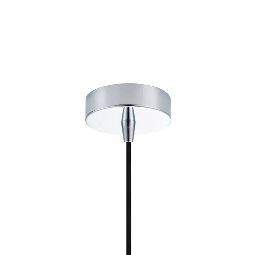 Светильник подвесной Corruga 2189-1P Favourite серый прозрачный 1 лампа, основание хром в стиле современный выдувное фото 4