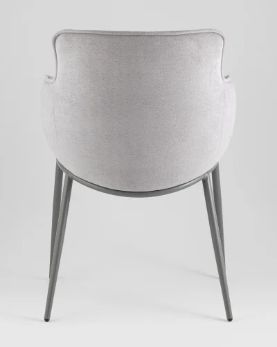Стул Твигги шенилл серый, каркас серый УТ000041930 Stool Group, /, ножки//, размеры - ***** фото 8