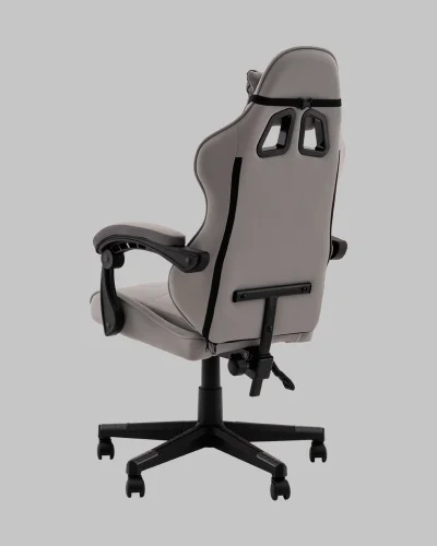 Кресло спортивное TopChairs Phantom, ткань, серый УТ000039474 Stool Group, серый/текстиль, ножки/полимер/чёрный, размеры - 1170*1270**** фото 6