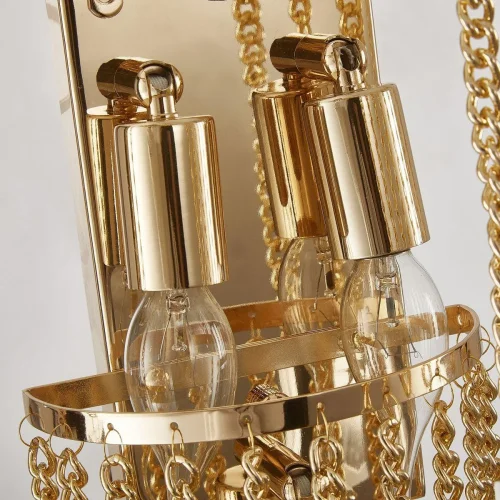 Бра Ignis 2882-3W Favourite золотой прозрачный на 3 лампы, основание золотое в стиле классический  фото 2