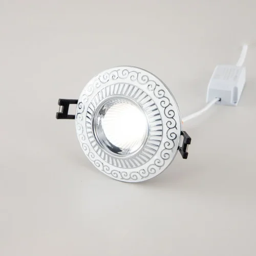 Светильник точечный LED Боска CLD041NW1 Citilux белый 1 лампа, основание белое в стиле классический  фото 3