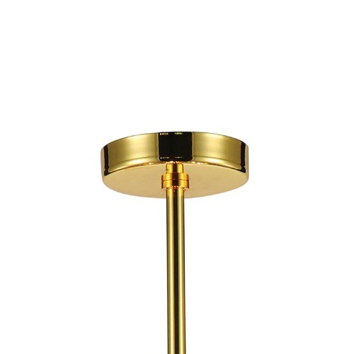 Люстра подвесная Сelebratio 2205-10P Favourite прозрачная на 10 ламп, основание золотое в стиле современный  фото 3