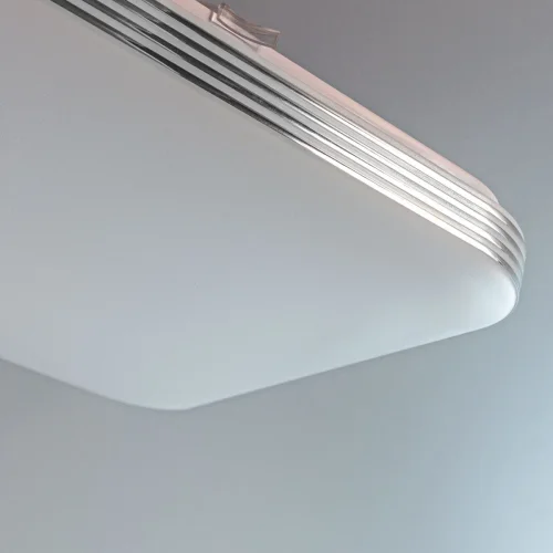 Светильник потолочный LED с пультом Симпла CL714K480G Citilux белый 1 лампа, основание белое в стиле современный квадраты фото 4