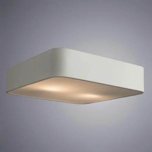 Люстра потолочная Cosmopolitan A7210PL-2WH Arte Lamp белая на 2 лампы, основание белое в стиле современный минимализм  фото 2