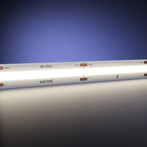 Светодиодная лента 24В COB 15Вт/м 4000K 5м 20 201225 Maytoni цвет LED нейтральный белый 4000K, световой поток 1590Lm фото 3