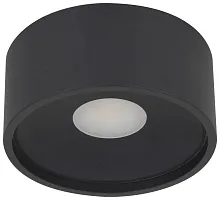 Светильник накладной LED Altair WTA.O01.607.30.12 Wertmark чёрный на 1 лампу, основание чёрное в стиле хай-тек современный круглый