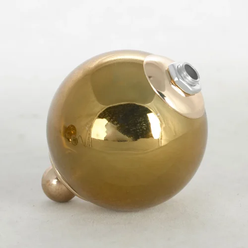 Бра LSP-8724 Lussole прозрачный на 1 лампа, основание золотое в стиле современный  фото 3