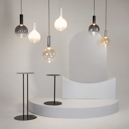 Светильник подвесной LED Nebula MOD182PL-L4W3K Maytoni белый на 1 лампу, основание белое в стиле современный фото 5