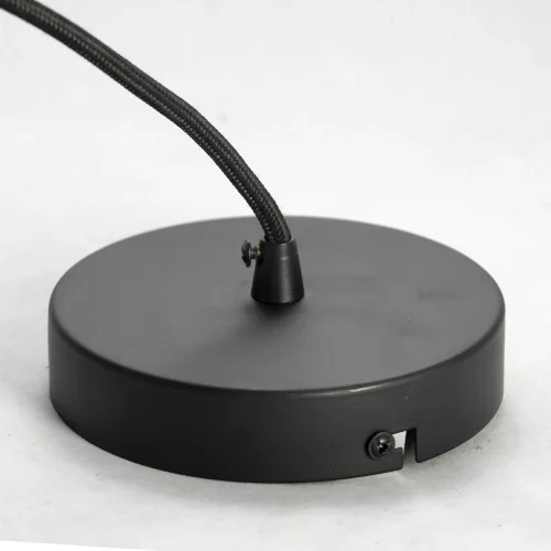Светильник подвесной лофт Shirley GRLSP-9861 Lussole чёрный 1 лампа, основание чёрное в стиле лофт  фото 4