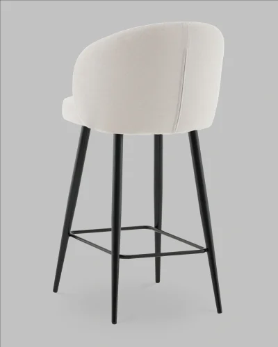 Стул полубарный Ханнингем велюр жемчужный УТ000041703 Stool Group, /, ножки//, размеры - ***** фото 7