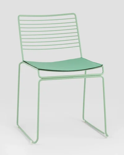Стул обеденный Danny, зеленый, с подушкой УТ000038986 Stool Group, /, ножки//, размеры - *770***450*680 фото 7