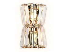 Бра TR5219 Ambrella light прозрачный 2 лампы, основание золотое в стиле современный 