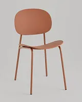 Стул Edie, пластик коричневый NP УТ000040833 Stool Group, коричневый/пластик, ножки/металл/коричневый, размеры - *****