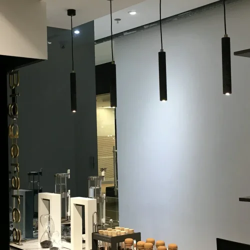 Светильник подвесной ROGERD LENG Black 214099-23 ImperiumLoft чёрный на 1 лампу, основание чёрное в стиле современный фото 8
