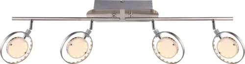 Спот С 4 лампами LED KATHARINA 56108-4 Globo без плафона LED в стиле современный Спот С 4 лампами LED KATHARINA 56108-4 Globo без плафона LED в стиле современный