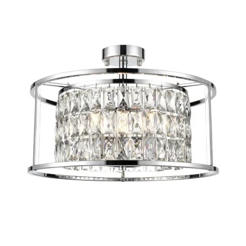 Люстра потолочная Дебра (Debra) VL3283P06 Vele Luce прозрачная на 6 ламп, основание хром в стиле классический Люстра потолочная Дебра (Debra) VL3283P06 Vele Luce прозрачная на 6 ламп, основание хром в стиле классический