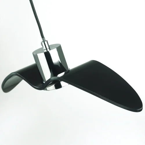Светильник подвесной Birds 4901/1B Odeon Light чёрный 1 лампа, основание хром в стиле современный птички фото 6