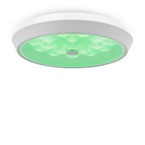 Светильник потолочный LED RGB с пультом Cells FR10012CL-L24W Freya белый 1 лампа, основание белое в стиле современный хай-тек с пультом фото 7