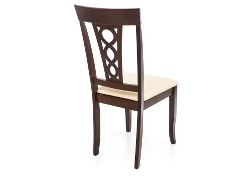 Стул Robin cappuccino 1580 Woodville, бежевый/ткань, ножки/массив гевеи дерево/коричневый капучино, размеры - ****430*530 фото 4 Стул Robin cappuccino 1580 Woodville, бежевый/ткань, ножки/массив гевеи дерево/коричневый капучино, размеры - ****430*530 фото 4