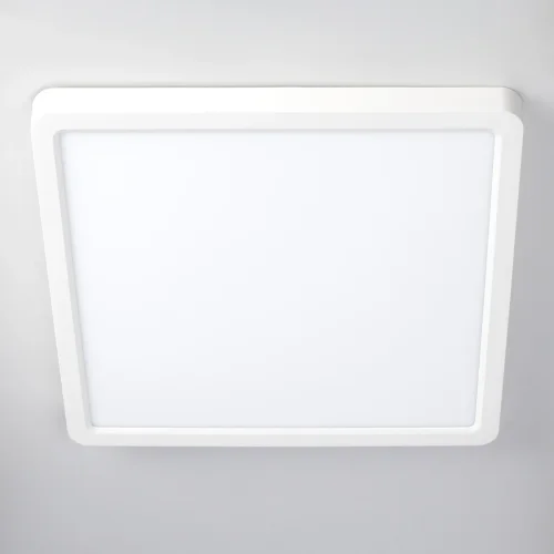 Светильник потолочный LED DIMM Бейсик CL738K240V Citilux белый 1 лампа, основание белое в стиле современный хай-тек квадратный фото 3