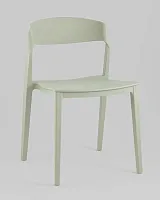 Стул Moris, пластик серо-зеленый УТ000039253 Stool Group, /, ножки/пластик/, размеры - *775***490*510