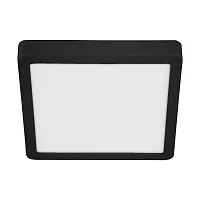 Светильник потолочный LED Fueva 5 30762 Eglo белый 1 лампа, основание чёрное в стиле модерн квадраты