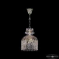Светильник подвесной 14781/22 G R M721 Bohemia Ivele Crystal янтарный 3 лампы, основание золотое в стиле классика r